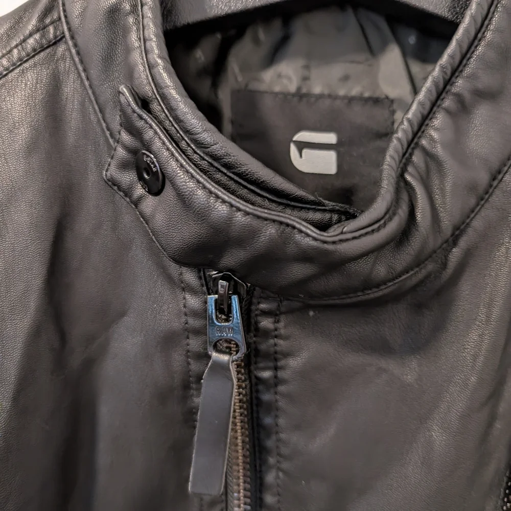 G StarRaw/Empral Deconstructed 3D Biker Jacket Sz XL - Picture 7 of 10